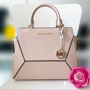 NWT Michael Kors Prism Large Satchel